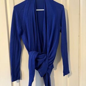 Lululemon Athletica Royal Blue Cardigan